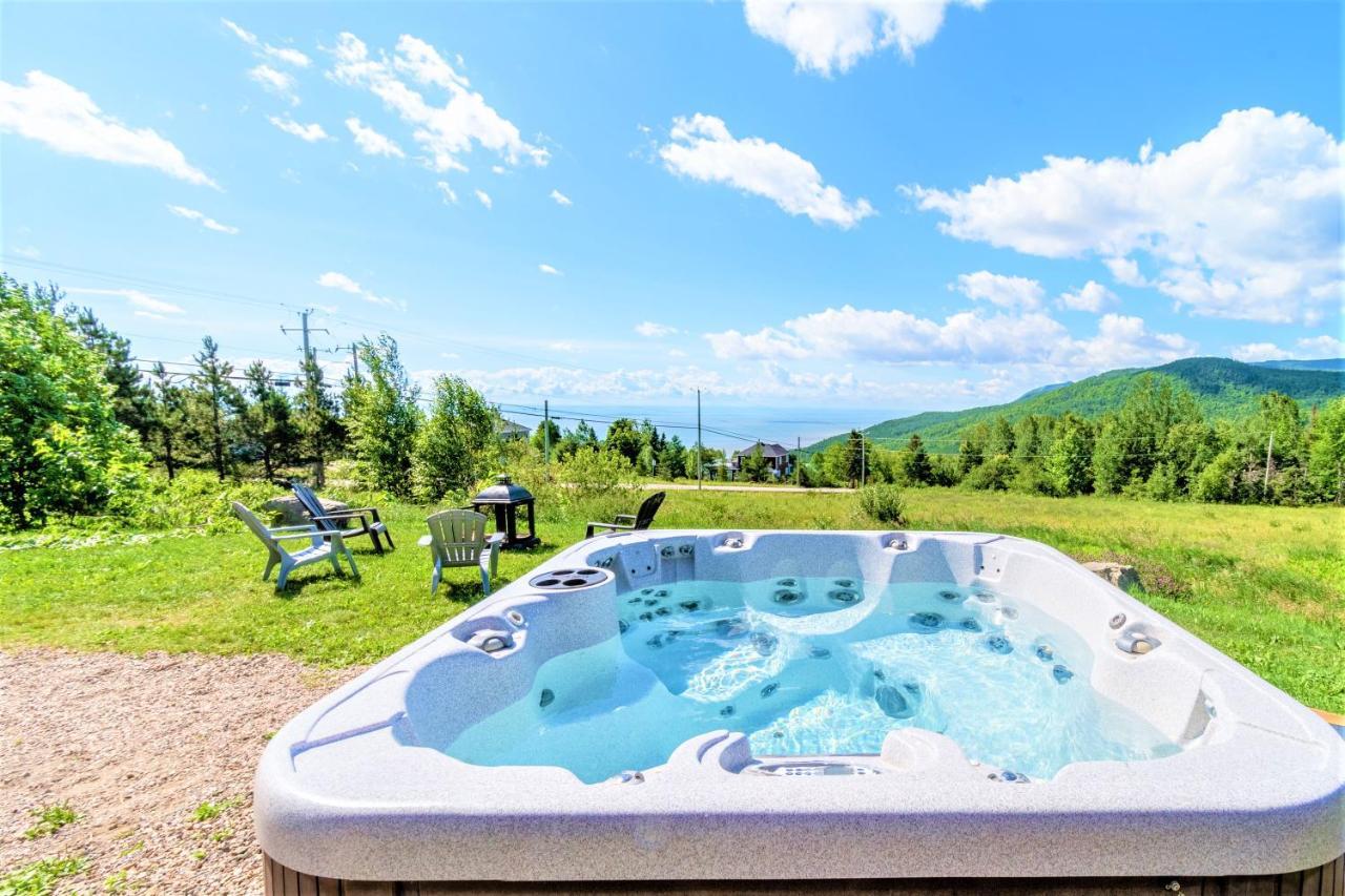 Maison Accueillante - Spa, Fleuve Et Montagnes! Петіт-Рів'єр-Сен-Франсуа Екстер'єр фото